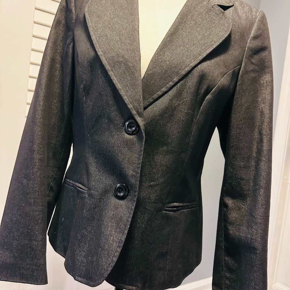 AGB Charcoal Women's Blazer